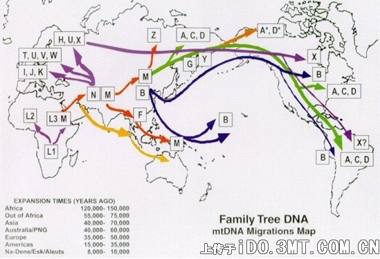 非洲人口迁移_10万年前现代人类开始走出非洲时人口数量还不到一百万 如今全(2)