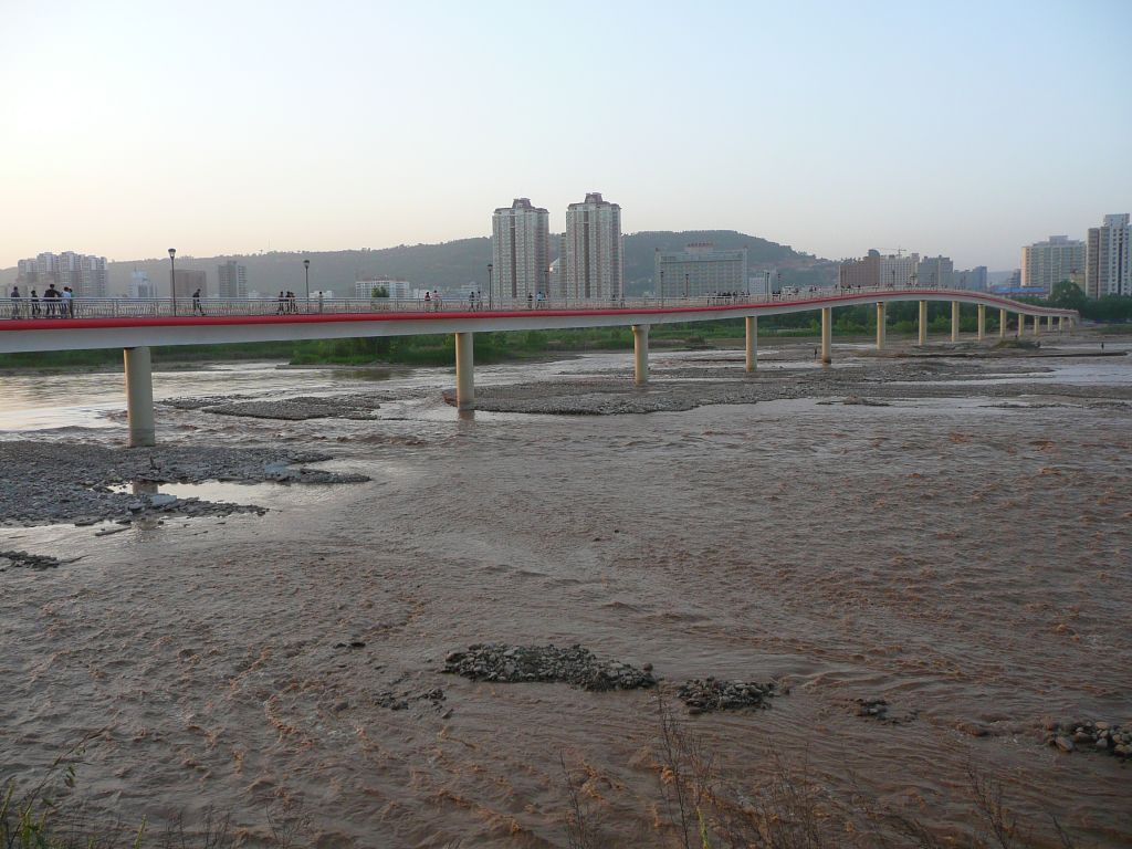 陕西宝鸡：渭河生态景观美-盐城新闻网