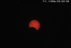 美轮美奂的日食—北京的红太阳（2012.5.21）