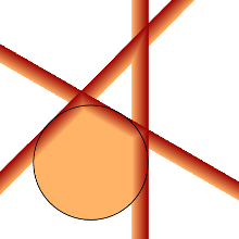 A closed convex set is the intersection of all closed half planes containing it.