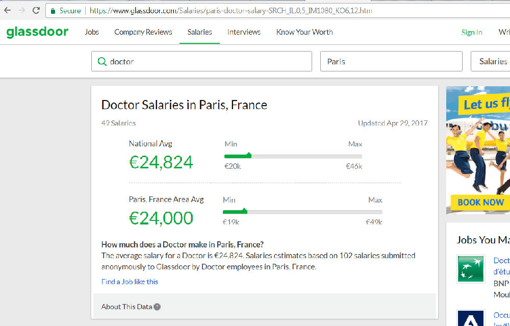 收入证明_欧美 医生 收入