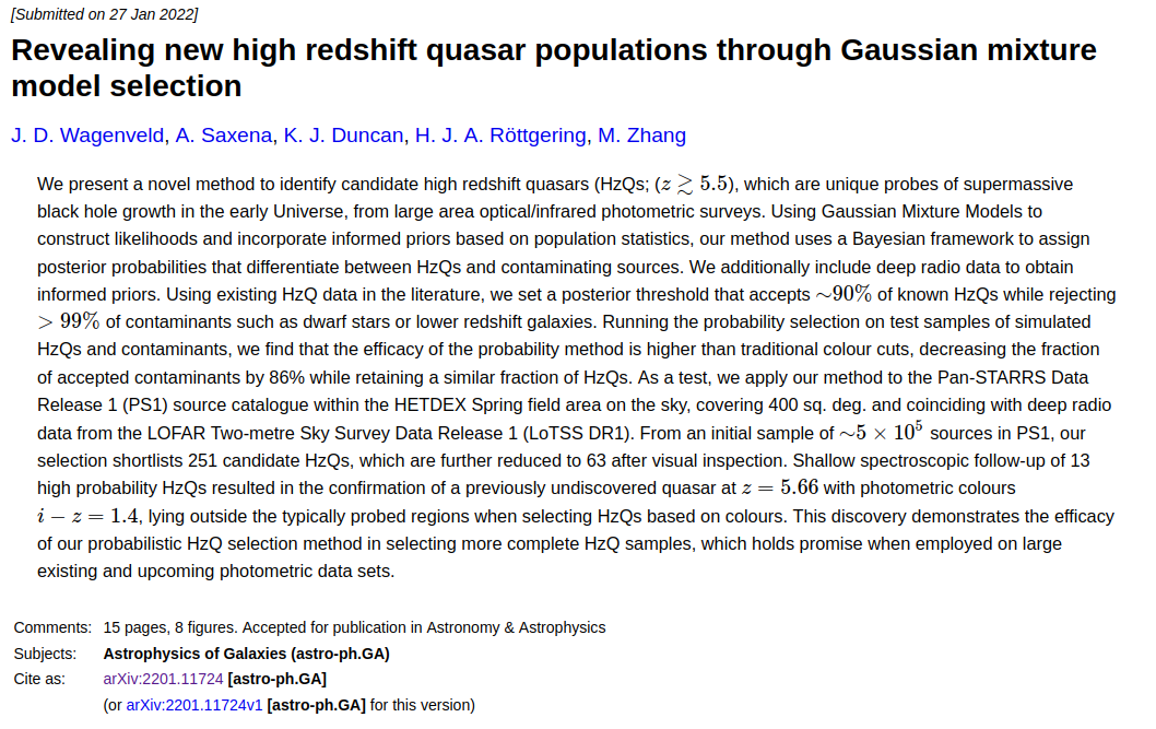 Revealing new high redshift quasar populations through Gaussian mixture model se.png