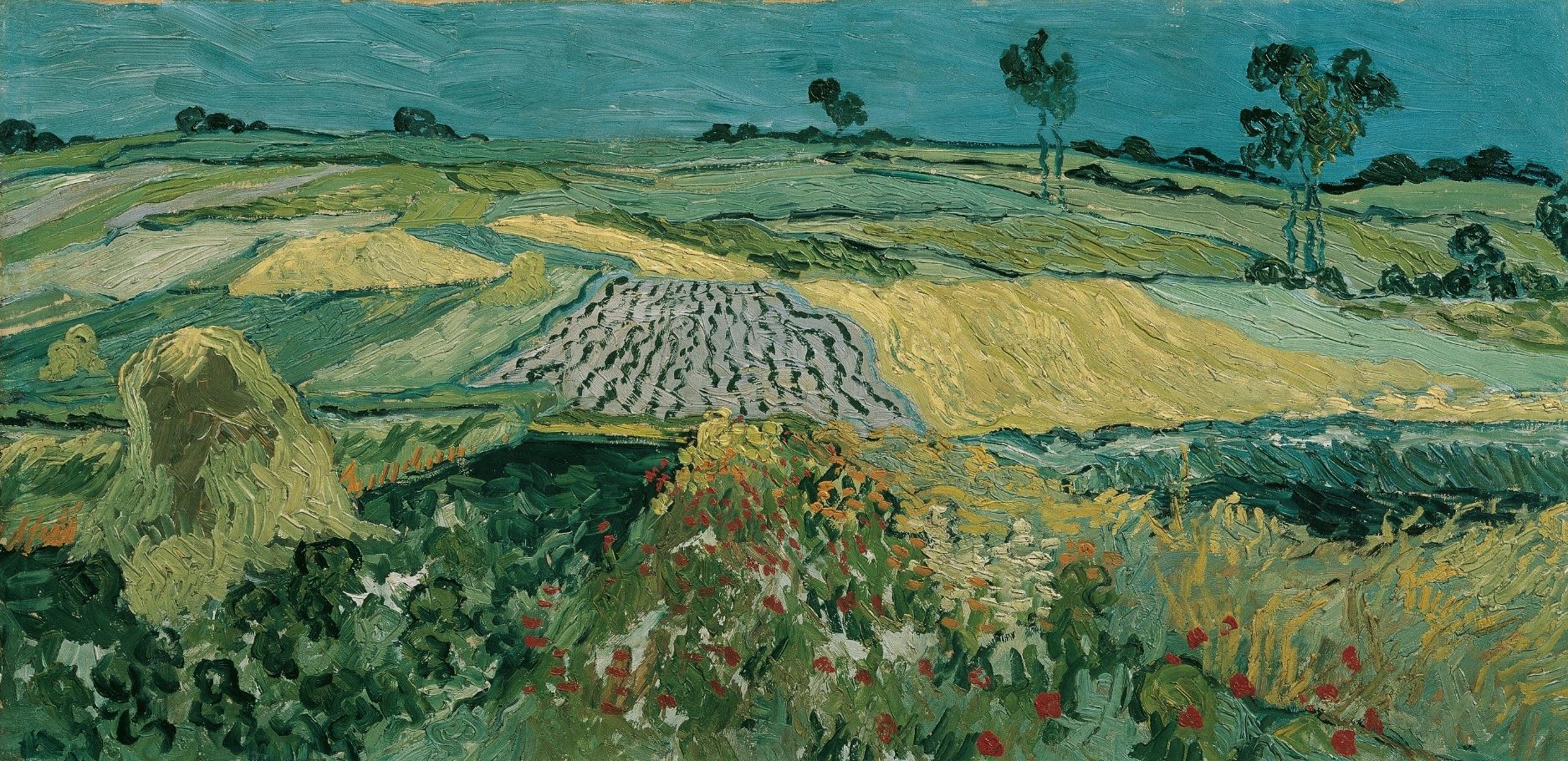 Van Gogh June 1890 Wheat Fields  The Plain of Auvers 22 贴出 0004166.jpeg