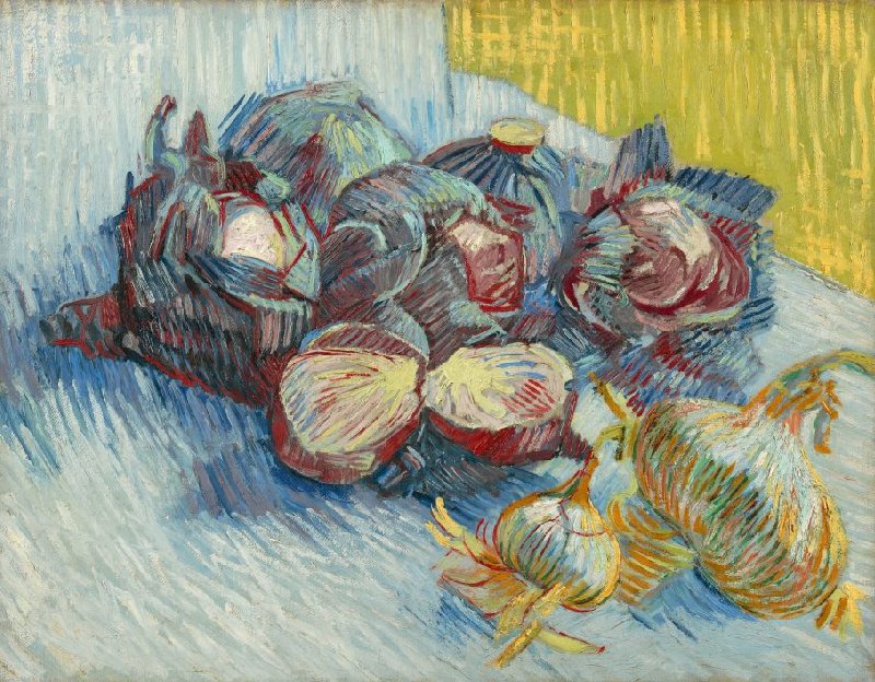 Vincent van Gogh 1887 Red Cabbages and Garlic vangoghmuseum-s0082V1962-800.jpg
