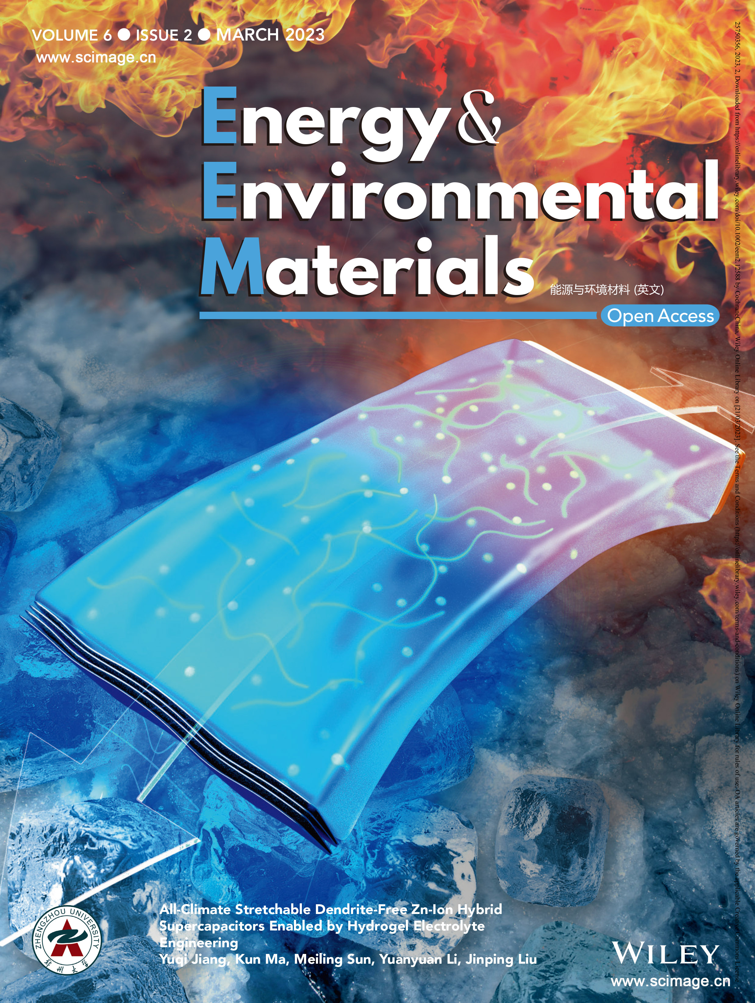 Energy   Environ Materials - 2023 -  - Issue Information-11.jpg