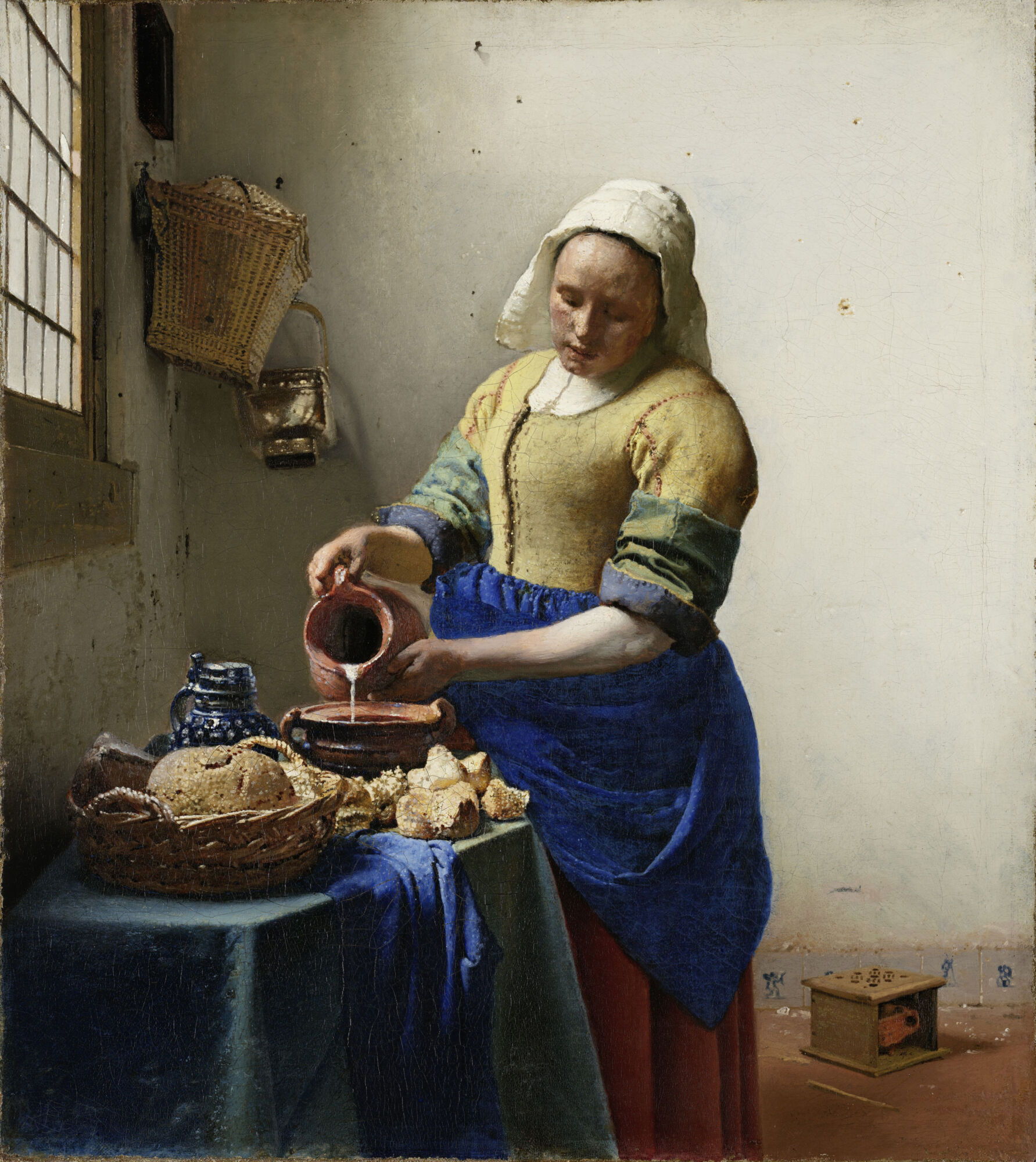 Johannes Vermeer Milkmaid 11 Johannes_Vermeer_-_Het_melkmeisje_-_rijksmuseum_-_001.jpg