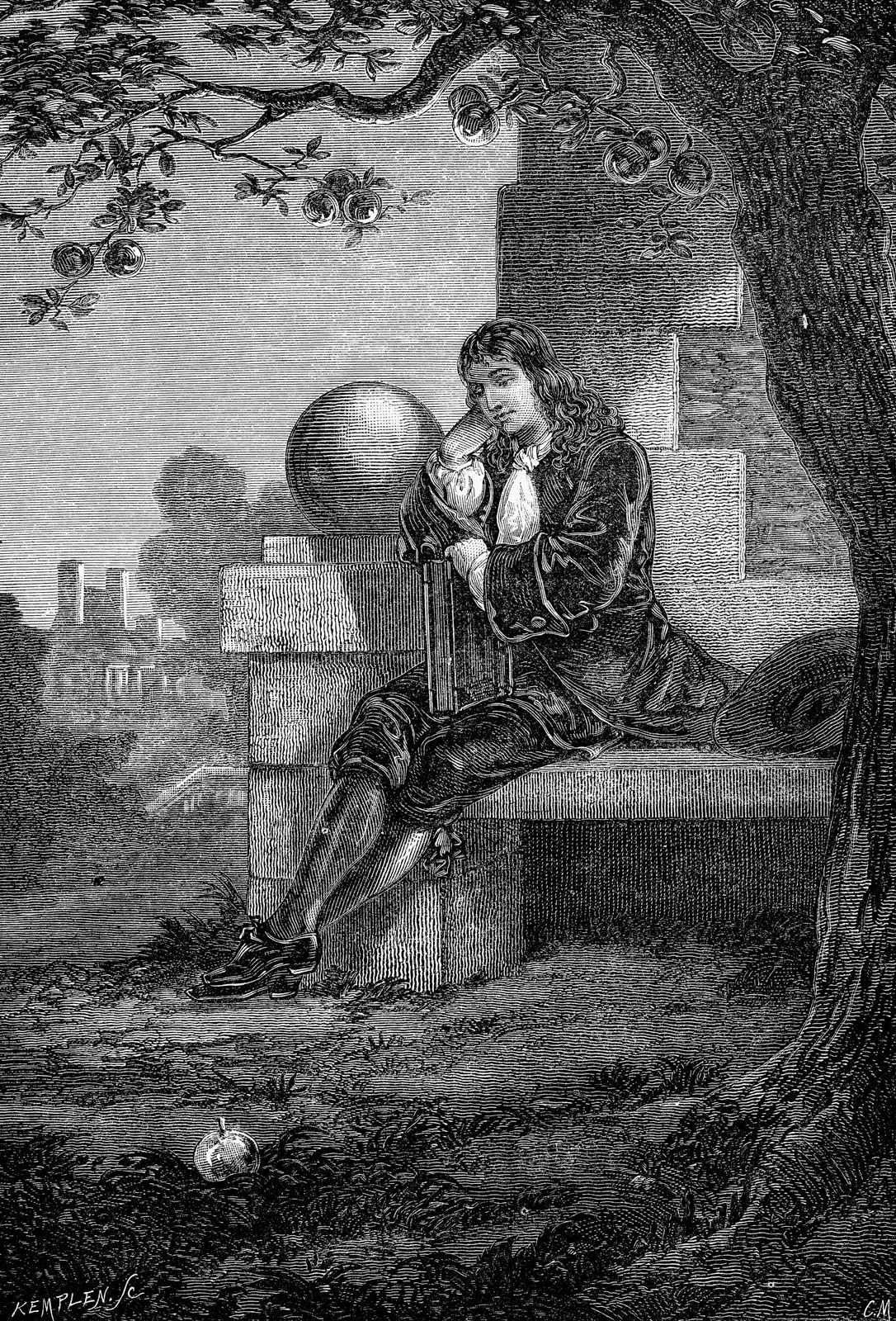 Isaac Newton tale-apple-head-tree-Newton-law-gravity_ϡ.jpg