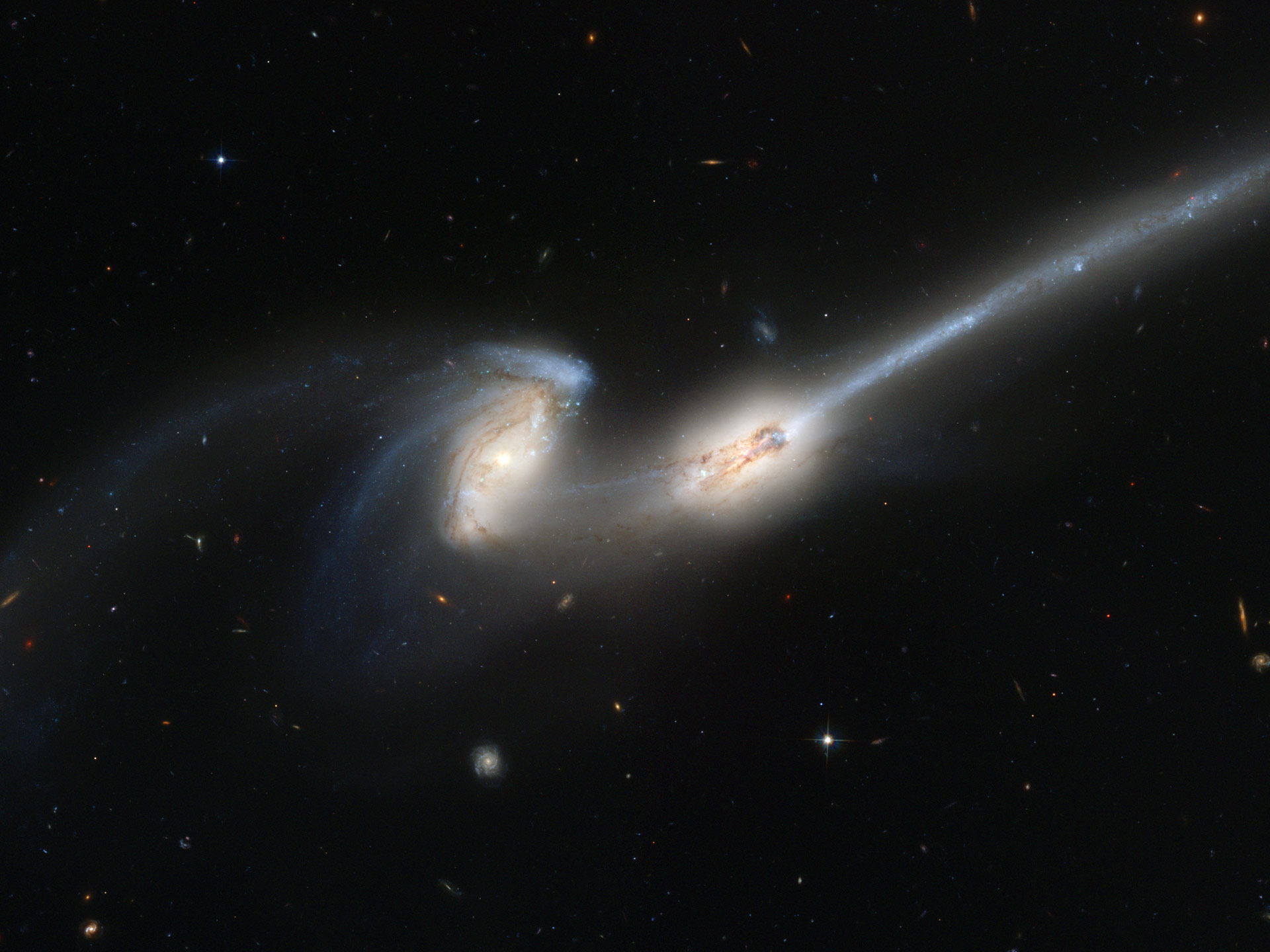 Hubble Image of the Day - Colliding Galaxies Nicknamed The Mice.jpg