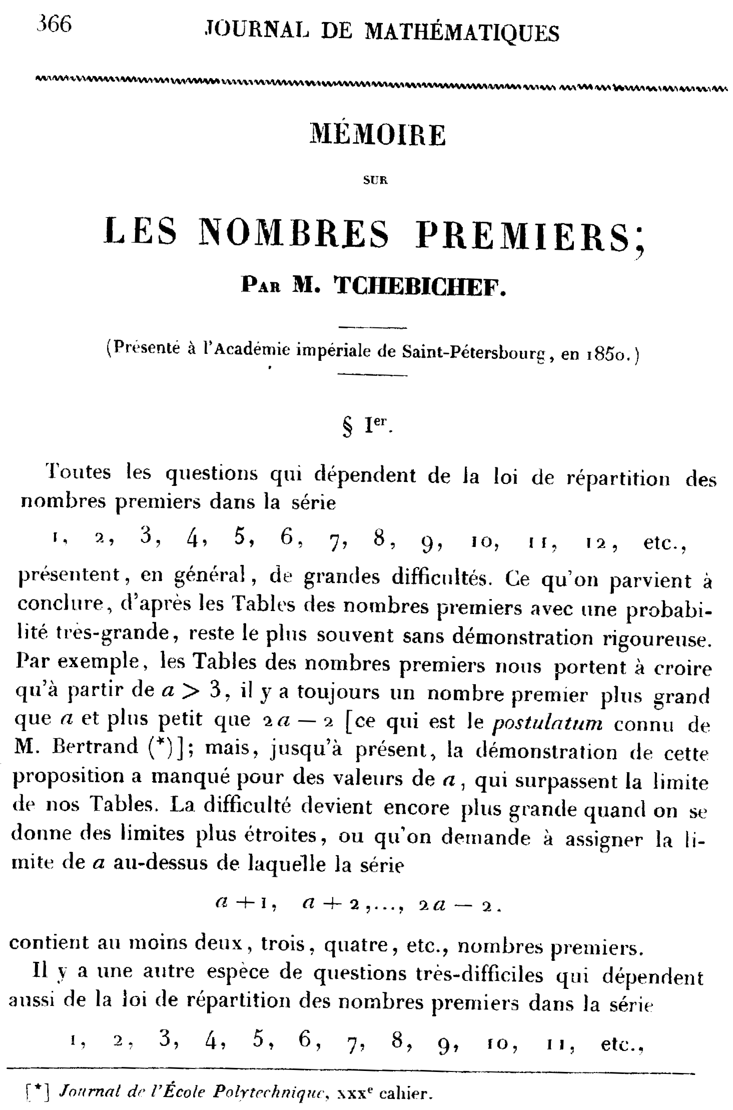 1852 (Tchebichef) M��moire sur les nombres premiers_ҳ��_02_����.png
