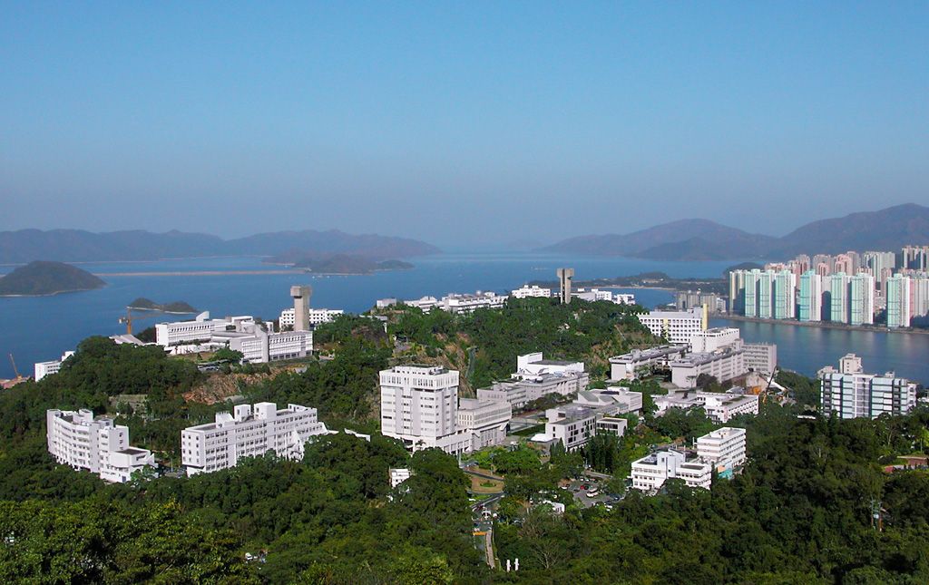 香港大学全景图图片