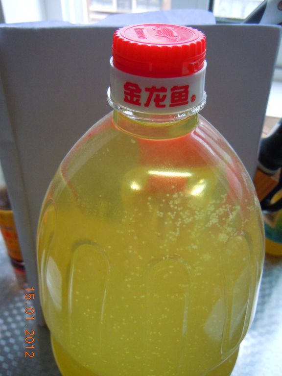 大豆油里有白色颗粒图片