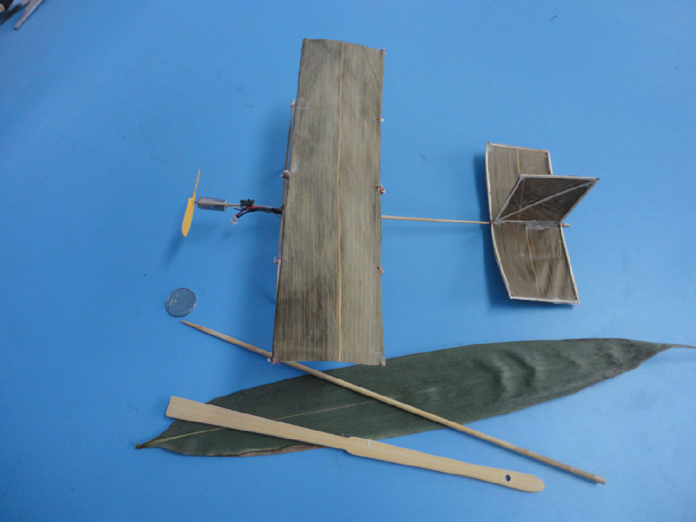 纯竹质环保型微型飞机图