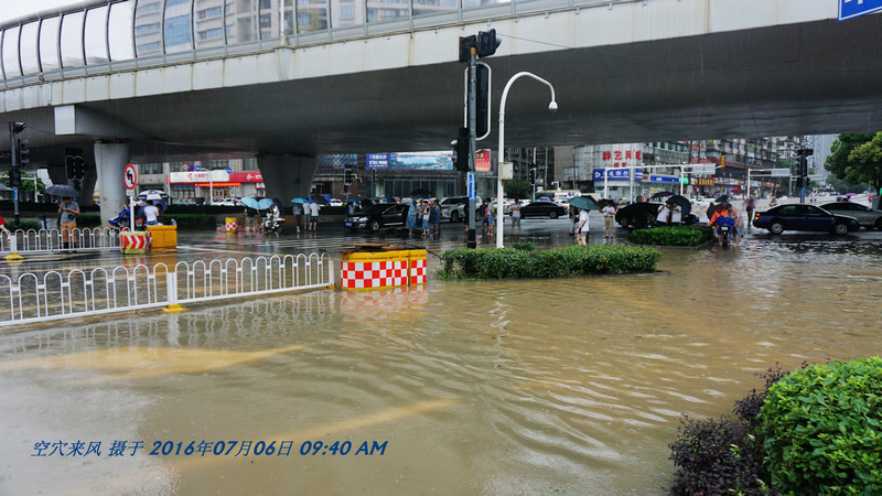 武汉暴雨之后图片