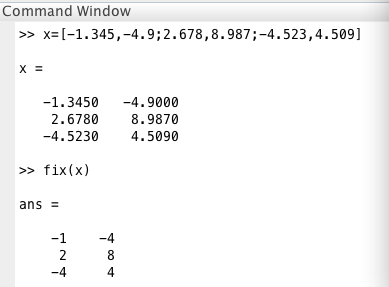 科学网—Matlab: round to the nearest integer toward 0 - 刘洋洋的博文
