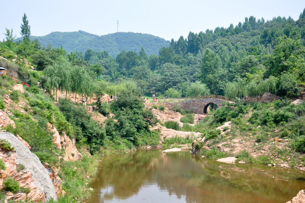 伏羲大峡谷伏羲湖