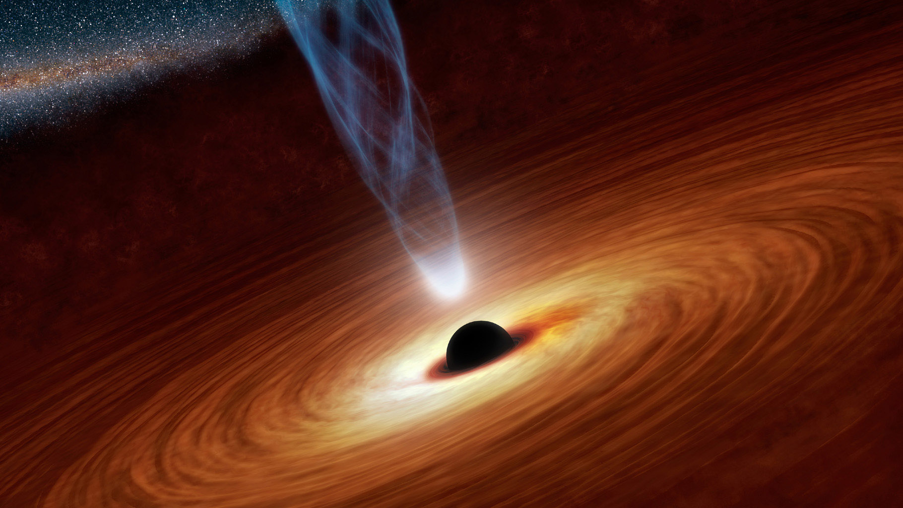 新线索大质量黑洞喷流的秘密是什么