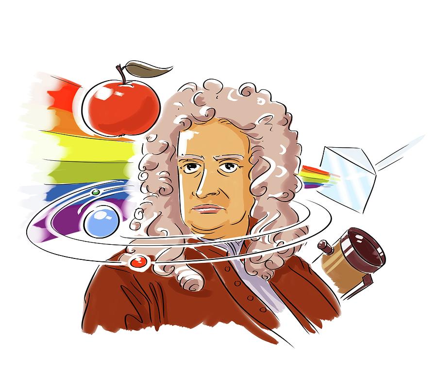 1687年,牛顿以质点作为研究对象,将质点位移抽象为时间函数,创立了